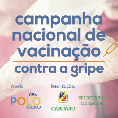 Polo será ponto de vacinação drive thru contra gripe