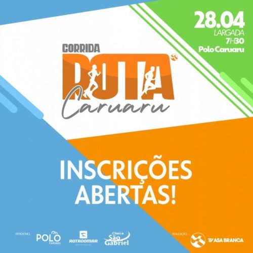 Segunda edição da corrida Rota Caruaru será realizada em abril