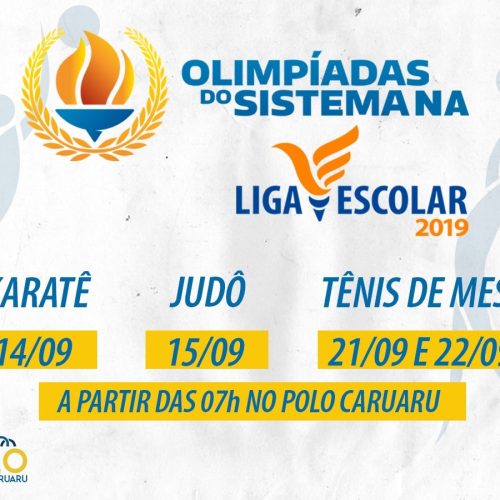 Olimpíadas do Sistema leva disputas de karatê, judô e tênis de mesa para o Polo Caruaru